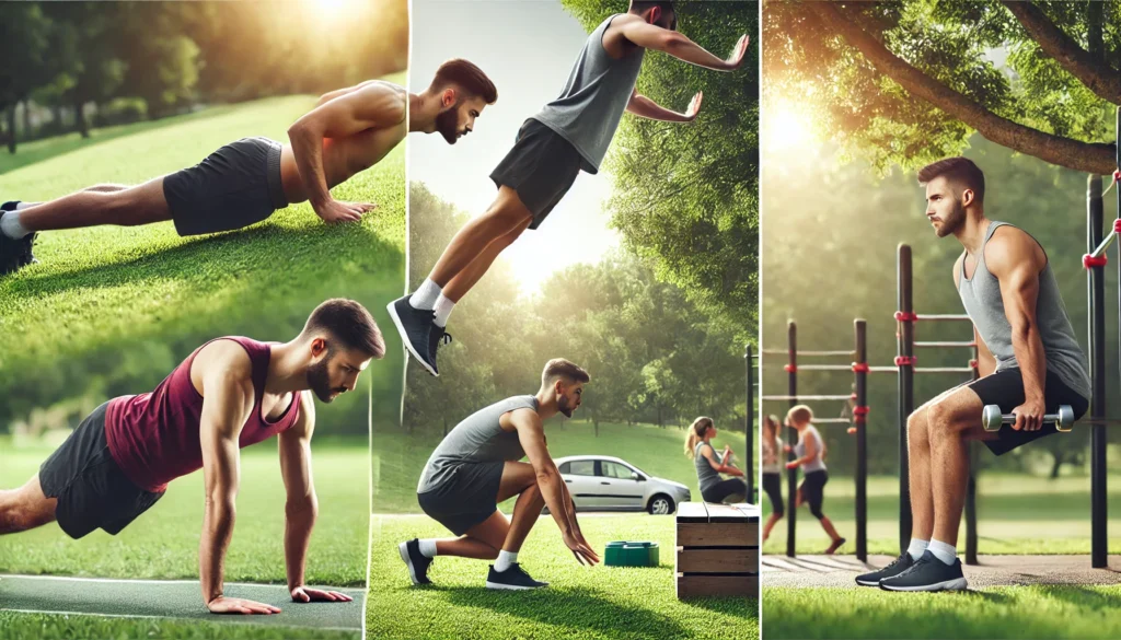 tipos de ejercicios en calistenia