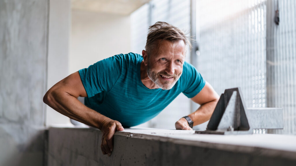 errores al hacer flexiones de brazos