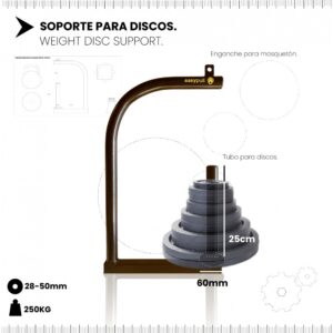 Soporte para discos 28-50mm